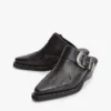 Tommy Jeans Leather Western Mule