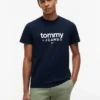 Tommy Jeans Logo Slim Fit T-skjorte