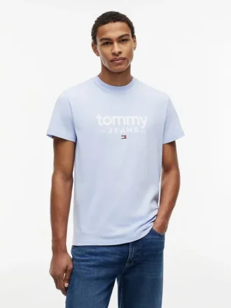 Tommy Jeans Logo Slim Fit T-skjorte