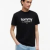 Tommy Jeans Logo Slim Fit T-skjorte