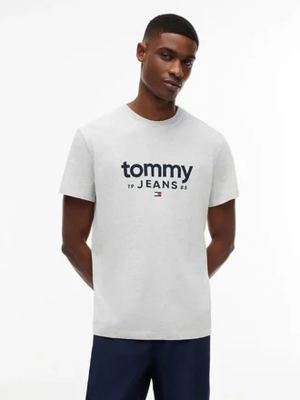 Tommy Jeans Logo Slim Fit T-skjorte