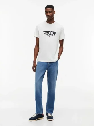 Tommy Jeans Logo Slim Fit T-skjorte