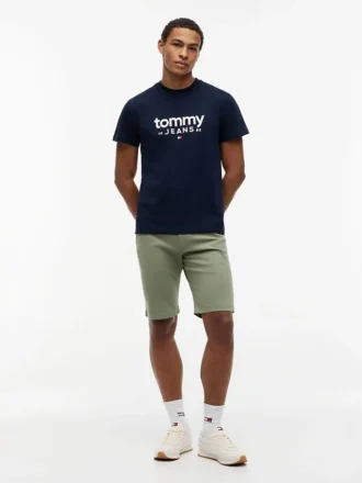 Tommy Jeans Logo Slim Fit T-skjorte