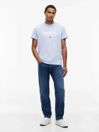 Tommy Jeans Logo Slim Fit T-skjorte