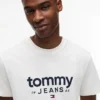 Tommy Jeans Logo Slim Fit T-skjorte