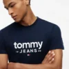 Tommy Jeans Logo Slim Fit T-skjorte