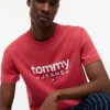 Tommy Jeans Logo Slim Fit T-skjorte