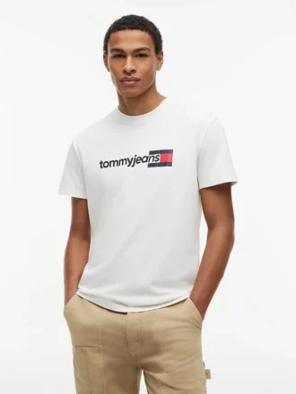 Tommy Jeans Logo T-skjorte