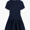 Tommy Jeans minikjole i blandet materiale