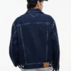 Tommy Jeans mørkvasket denim ranchjakke
