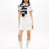 Tommy Jeans plissert polo-minikjole