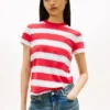 Tommy Jeans Regular Fit Stripe T-skjorte