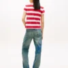 Tommy Jeans Regular Fit Stripe T-skjorte