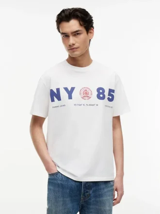Tommy Jeans Relaxed Fit NY 85 T-skjorte