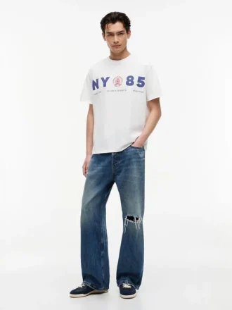 Tommy Jeans Relaxed Fit NY 85 T-skjorte