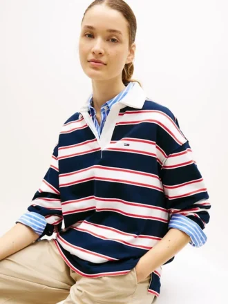 Tommy Jeans Relaxed Stripe Rugby