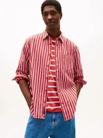 Tommy Jeans Relaxed Stripe-skjorte