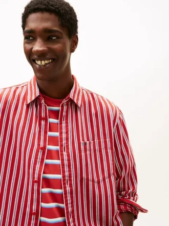 Tommy Jeans Relaxed Stripe-skjorte