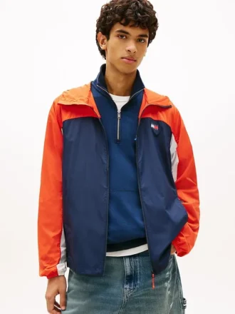 Tommy Jeans Ripstop-jakke med hette
