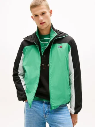 Tommy Jeans Ripstop-jakke med hette Tommy Jeans Ripstop-jakke med hette
