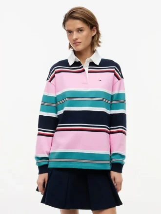 Tommy Jeans Rugby-genser med avslappet passform