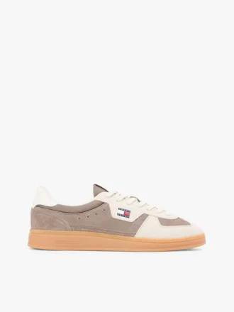 Tommy Jeans skatesko i semsket skinn