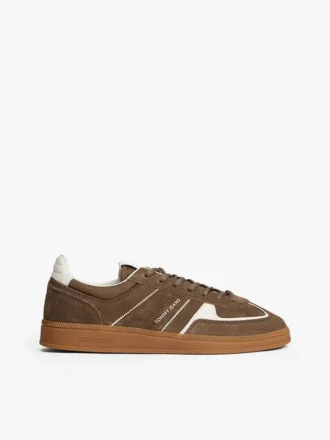 Tommy Jeans skatesko i semsket skinn