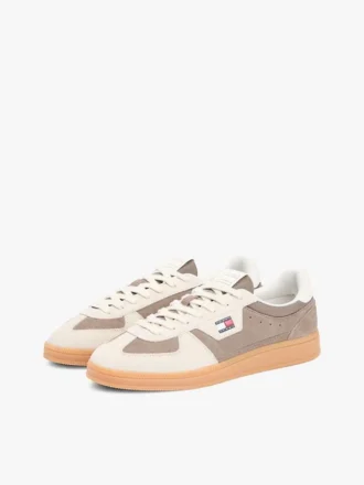 Tommy Jeans skatesko i semsket skinn