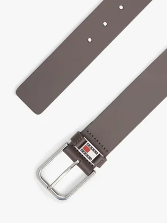 Tommy Jeans skinnbelte med emaljelogo Tommy Jeans skinnbelte med emaljelogo