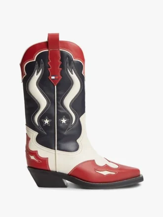 Tommy Jeans skinncowboystøvler