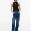Tommy Jeans Slim Fit Mockneck Tank Top