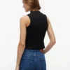 Tommy Jeans Slim Fit Mockneck Tank Top