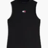 Tommy Jeans Slim Fit Mockneck Tank Top