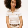 Tommy Jeans Slim Fit Rib-Knit Polo
