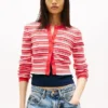 Tommy Jeans Slim Fit Striped Cardigan