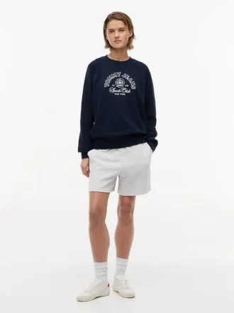 Tommy Jeans Sports Club Logo-genser