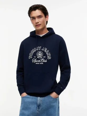 Tommy Jeans Sports Club Logo-hettegenser