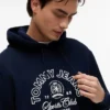 Tommy Jeans Sports Club Logo-hettegenser