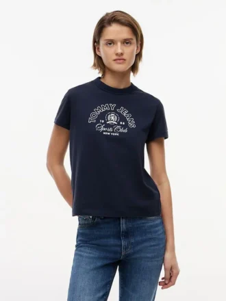 Tommy Jeans Sports Club Logo T-skjorte