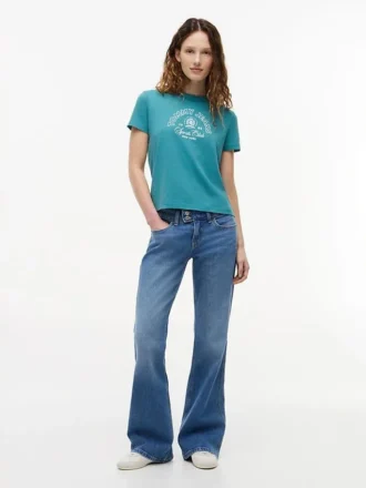 Tommy Jeans Sports Club Logo T-skjorte