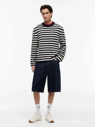Tommy Jeans Striped Boucle Sweater