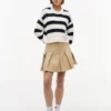 Tommy Jeans Striped Cable Knit Sweater