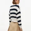 Tommy Jeans Striped Cable Knit Sweater