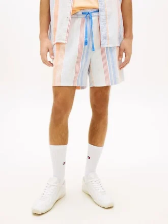 Tommy Jeans Striped Dobby Shorts Tommy Jeans Striped Dobby Shorts
