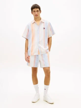 Tommy Jeans Striped Dobby Shorts Tommy Jeans Striped Dobby Shorts