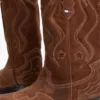 Tommy Jeans suede cowboystøvler
