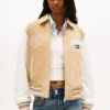 Tommy Jeans Suede Varsity Jacket