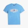 Tommy Jeans T-skjorte med bølget flagglogo