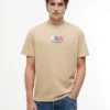 Tommy Jeans T-skjorte med flere logoer