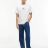 Tommy Jeans T-skjorte med flere logoer